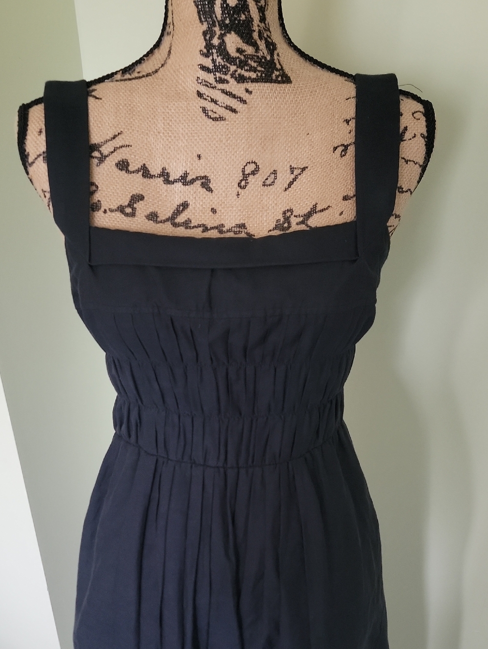 Vince. Classic Black Sleeveless Sundress